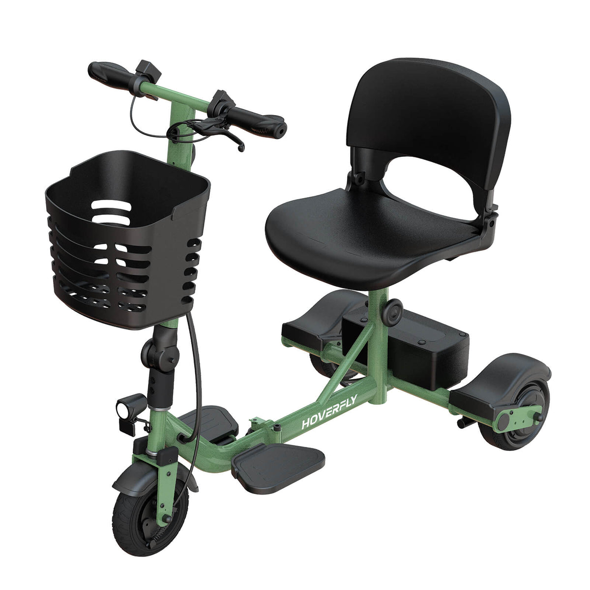 Hoverfly T3 3-wheel Foldable Mobility Scooter for Adults (👻Halloween Sale)