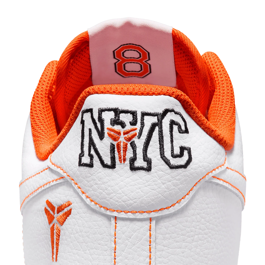Nike Kobe Air Force 1 Low Protro 'White and Safety Orange'