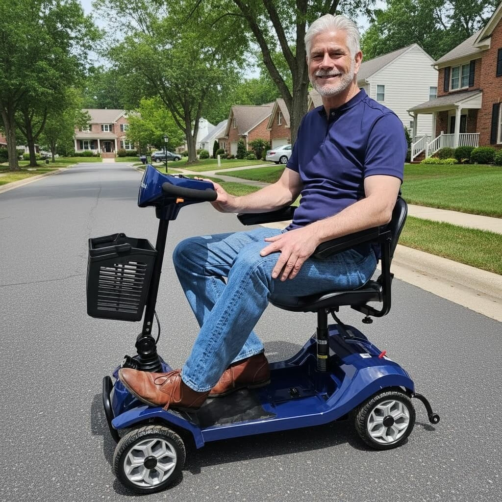 Hoverfly T4 Electric 4-wheel Mobility Scooter ((👻Halloween Sale))
