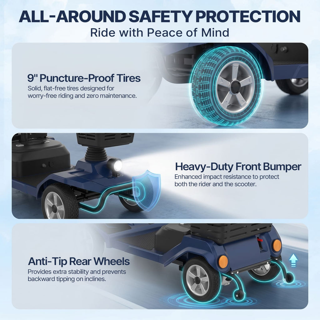 Hoverfly T4 New Edition Mobility Scooter (👻Halloween Sale)