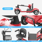 Hoverfly T4 Electric 4-wheel Mobility Scooter ((👻Halloween Sale))