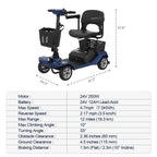 Hoverfly T4 New Edition Mobility Scooter (👻Halloween Sale)