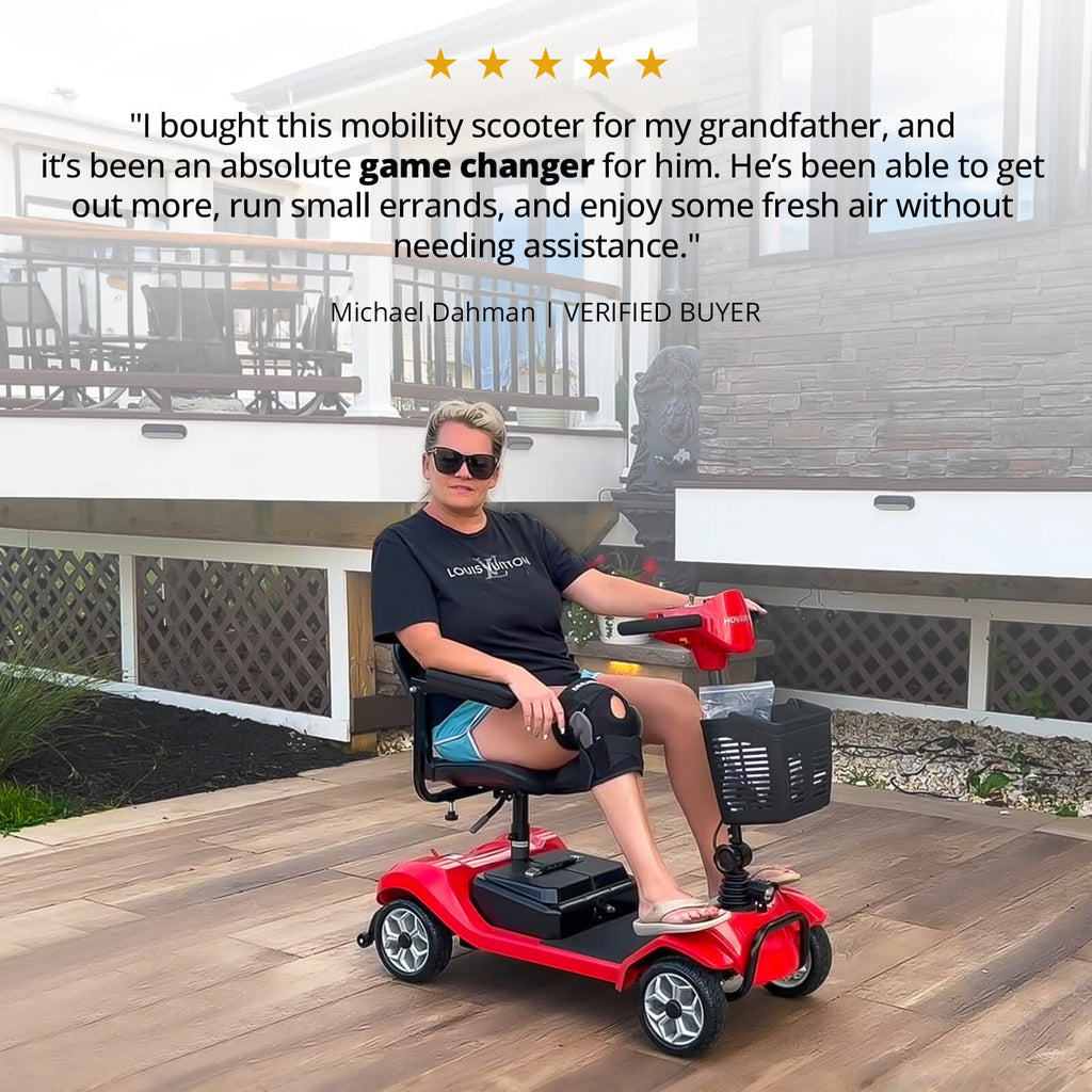 Hoverfly T4 Electric 4-wheel Mobility Scooter ((👻Halloween Sale))